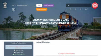 RRB NTPC UG CEN 07/2025 online applications close today; apply here for 3058 posts