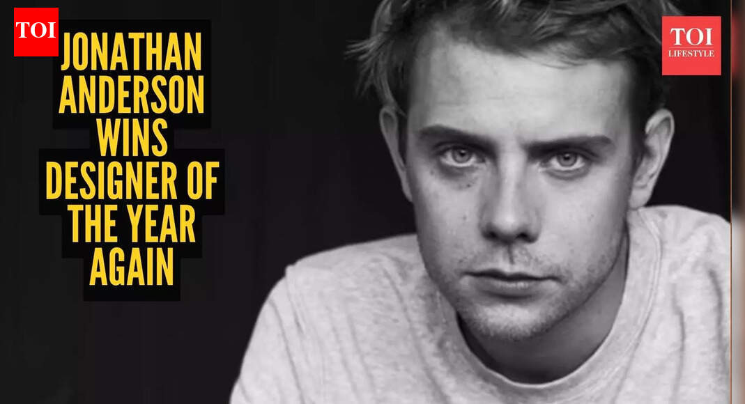 Jonathan Anderson wins Designer of the Year at The Fashion Awards for third consecutive year