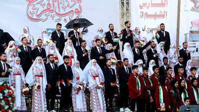 UAE organizes mass wedding for Gaza couples on 54th Union Day: All you need to know