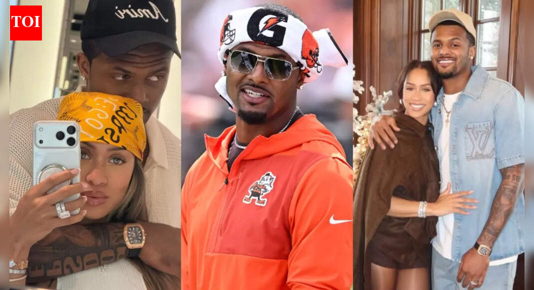 Deshaun Watson’s beloved wife Jilly Anais shares a heartening FaceTime moment with hubby at work and is beyond grateful for his smile