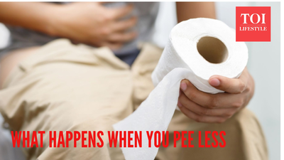 Drinking a lot of water, but not urinating much? Here's what it means