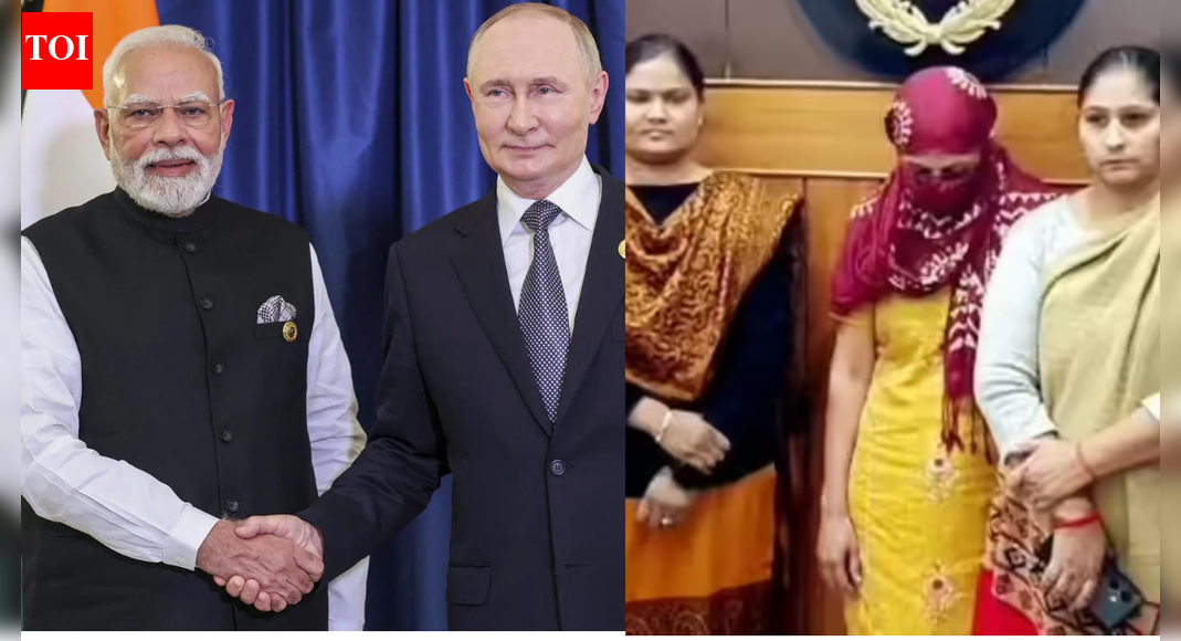 <div>Evening news wrap: Putin set to arrive in India shortly; Panipat woman arrested for child murders & more</div>