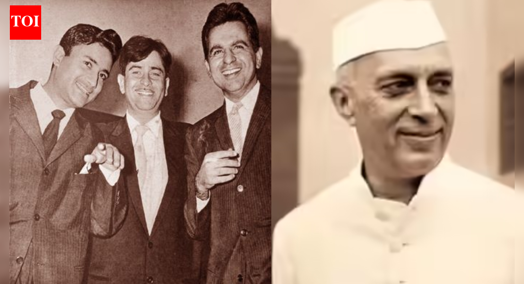 <div>When Bollywood's 'golden trio' teased Jawaharlal Nehru</div>
