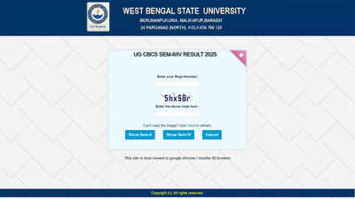 WBSU result 2025: UG NEP, CBCS even semester results declared at wbsu.ac.in, check direct link here