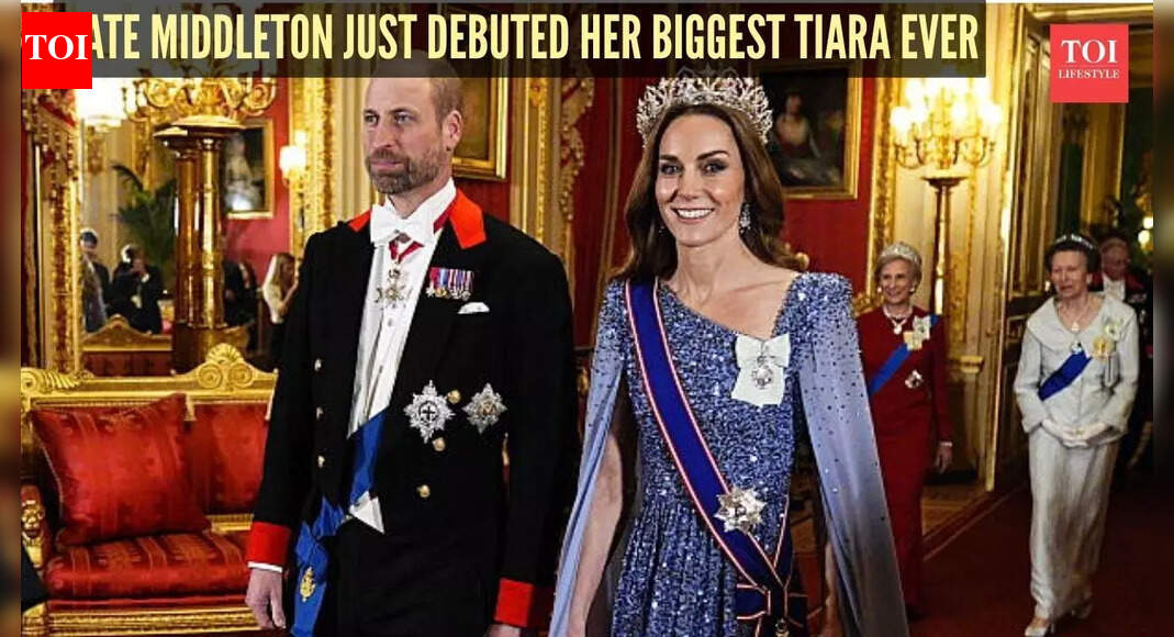 Kate Middleton debuts her biggest tiara to date and it has a Queen Victoria connection
