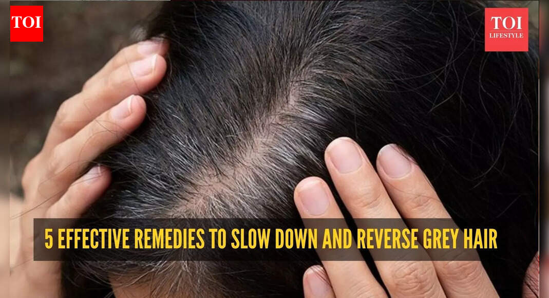 Reverse grey hair naturally with these 5 powerful DIY remedies