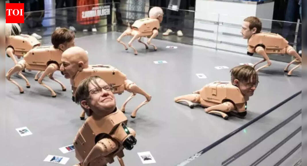 Musk, Zuckerberg & Bezos turned into 'picture-pooping dogs' at Art Basel Miami