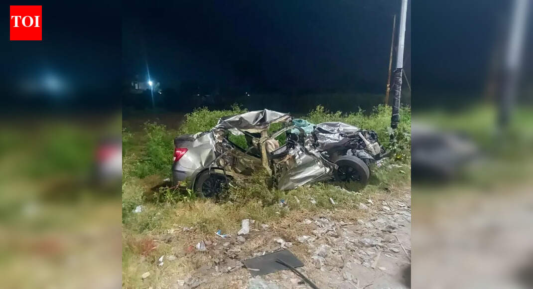 Amroha crash: 4 MBBS interns die as car hits parked truck; liquor bottles found