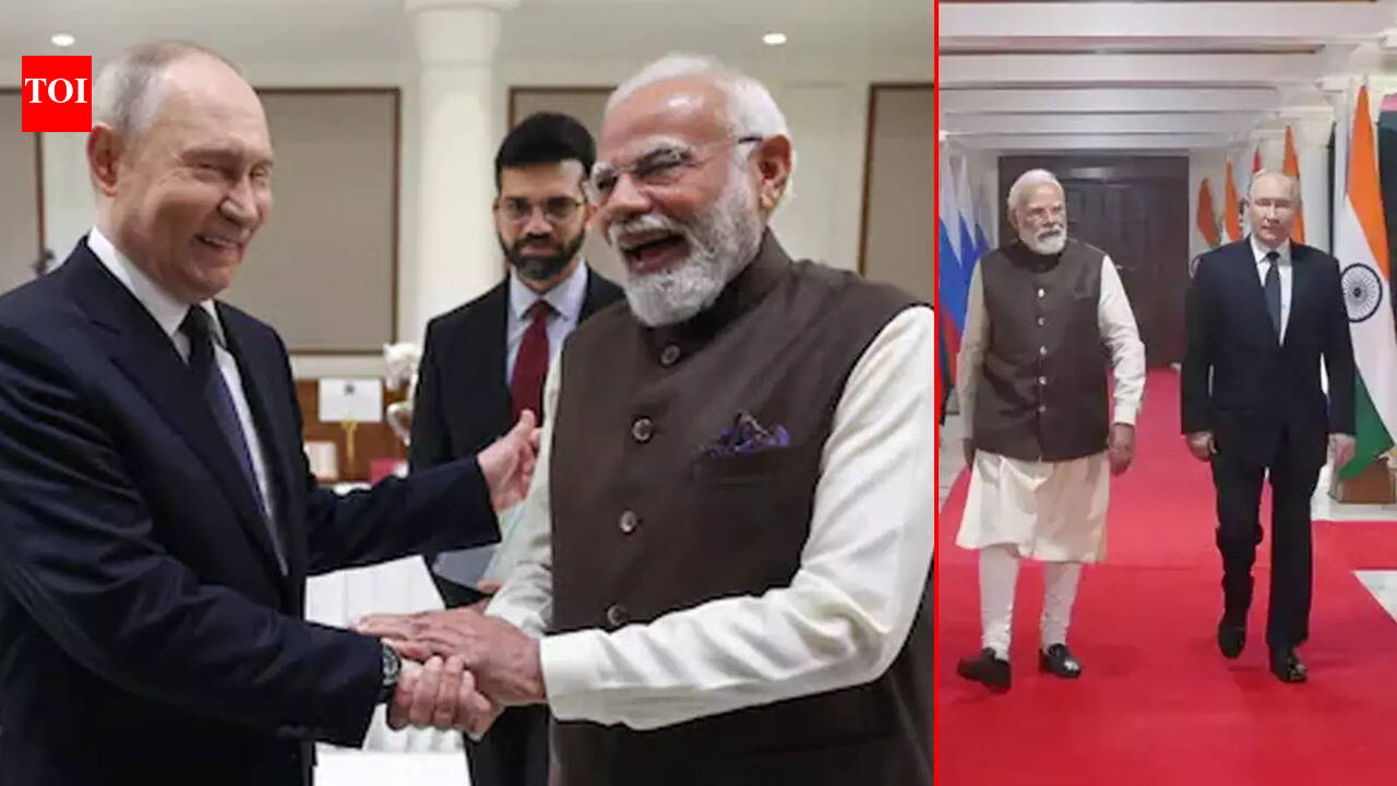 Hugs, Handshakes & High Diplomacy: Modi-Putin Bond Defines India-Russia ...