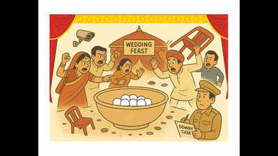 रसगुल्ले की कमी ने शादी को कुर्सी फेंकने वाले शो में बदल दिया
