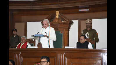 विधानसभा अध्यक्ष ने राज्यपाल के अभिभाषण के दौरान ऑडियो गड़बड़ी की समीक्षा की