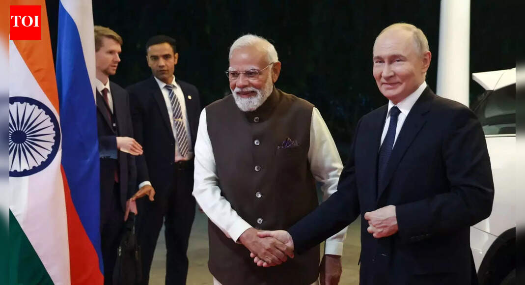 Russian President’s visit turns parts of city into a fortress