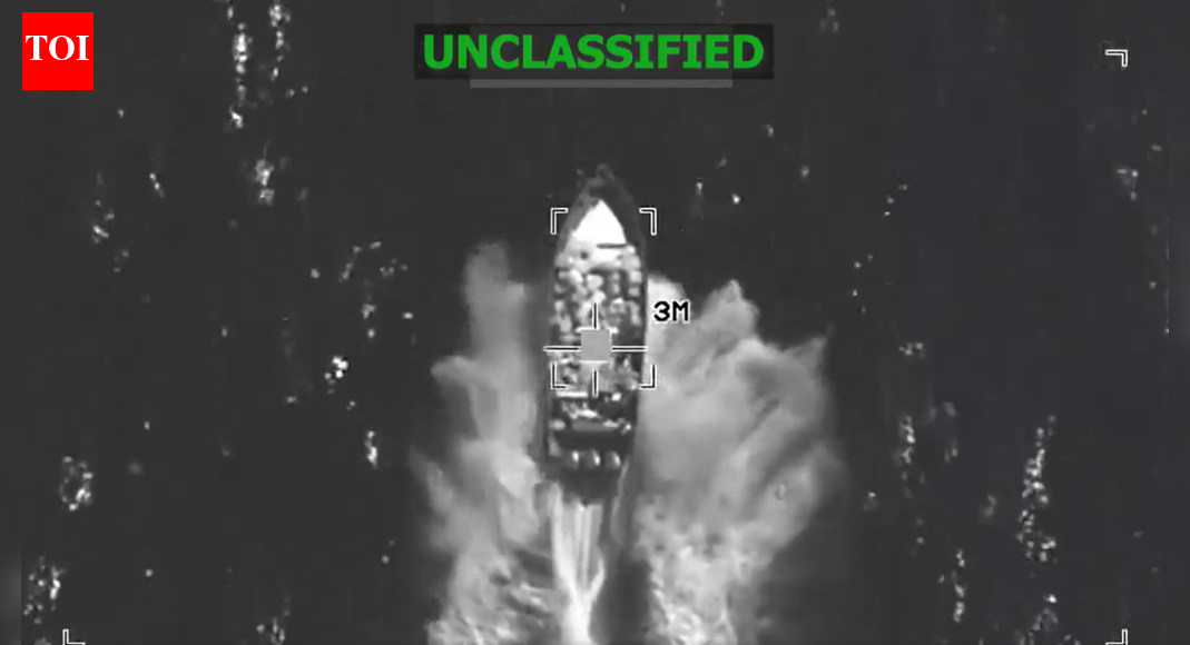 US strike in Pacific: Four killed in blitz on alleged narco-terror boat - watch