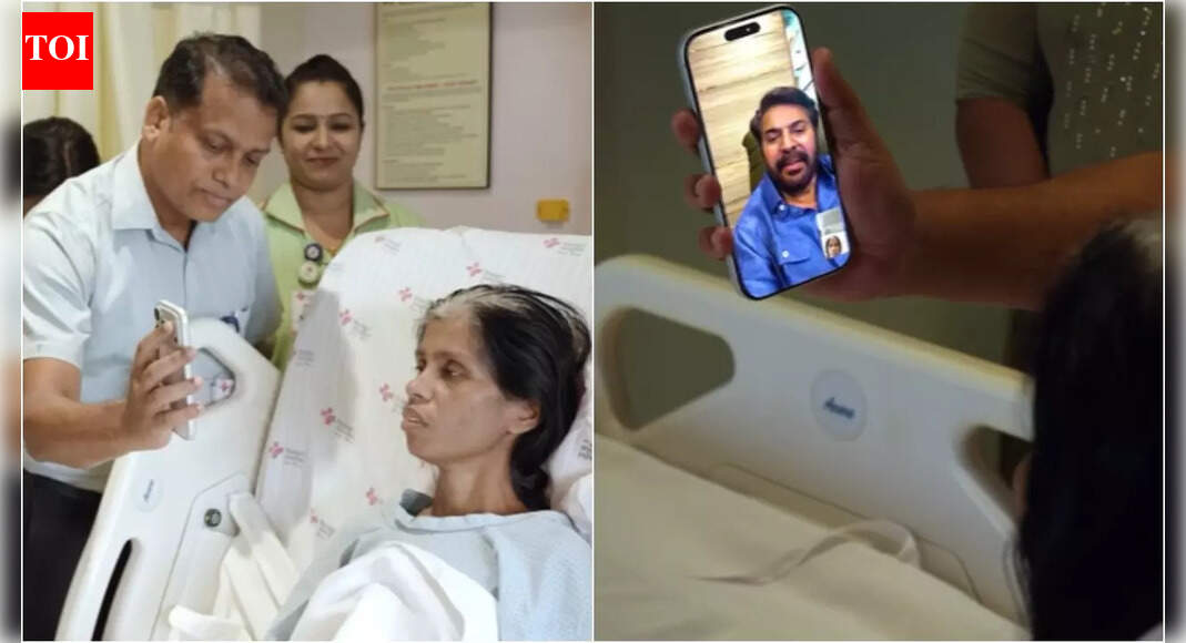 Mammootty stands by Adimali landslide survivor Sandhya; Promises 'Don’t worry, we will find a solution' - Watch video