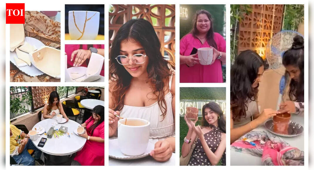 Breaking to heal: Mumbai’s new golden repair art therapy trend