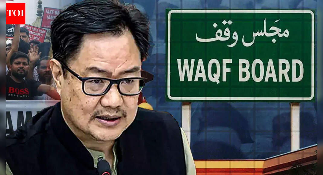 No Extension To Waqf Registration Deadline, Rijiju Reiterates Citing Parliament And SC Mandate