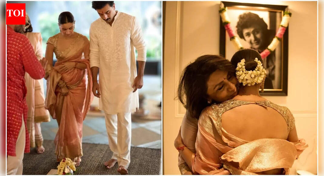 Alia Bhatt shares glimpses of griha pravesh puja with Ranbir Kapoor