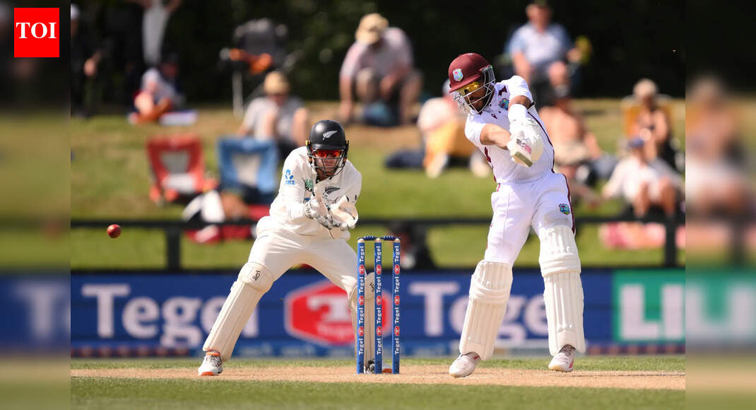 1st Test: Shai Hope’s century leads West Indies’ fightback after New Zealand set a record target