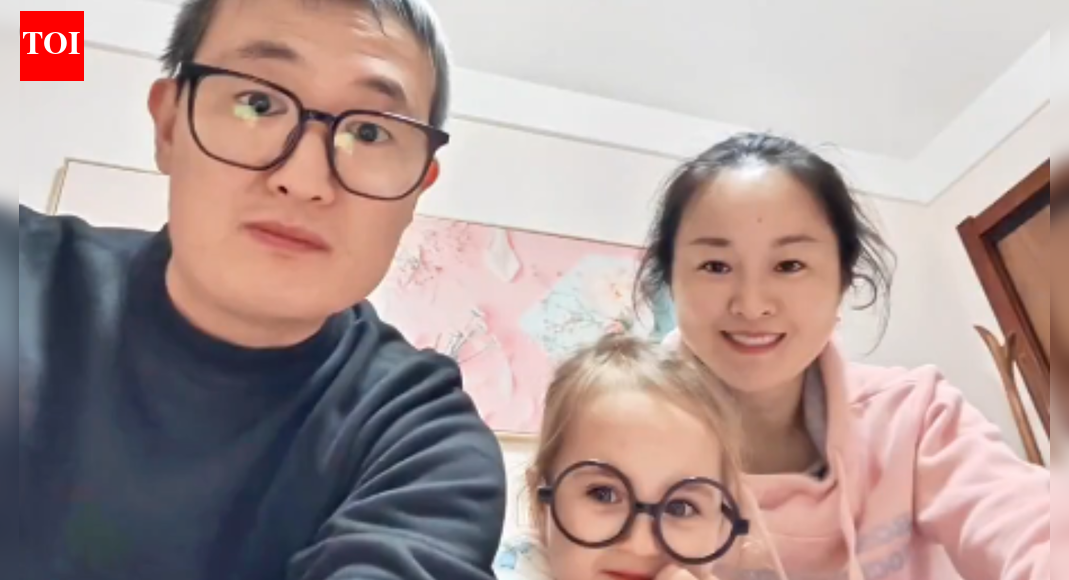 Chinese couple shocked after fair-haired, blue-eyed baby is born