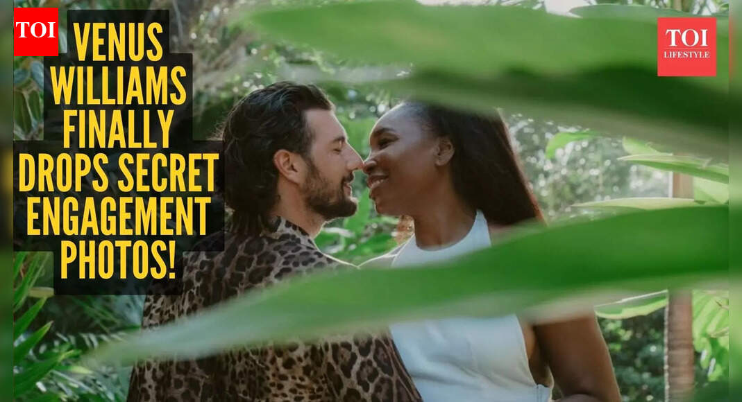 Venus Williams shares unseen photos from her secret engagement with Andrea Preti