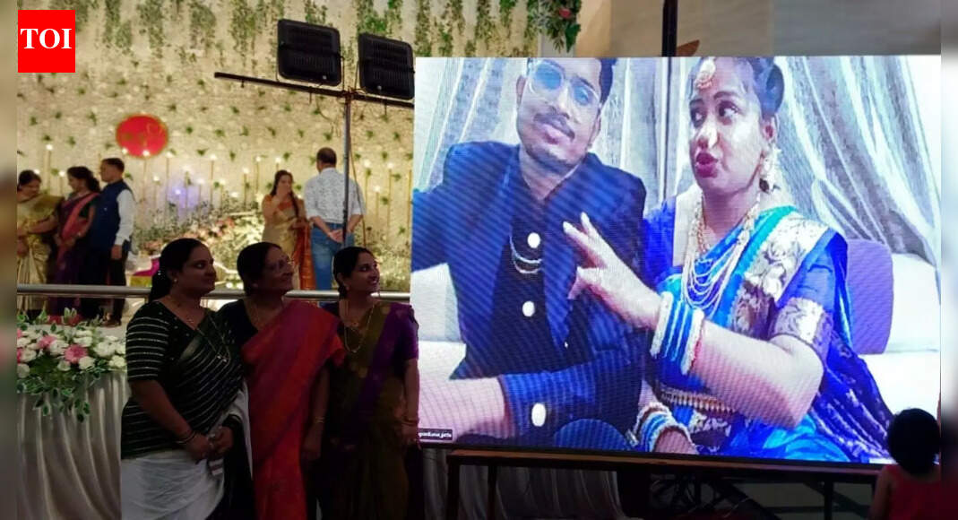 IndiGo crisis: Bengaluru couple attends own wedding reception virtually