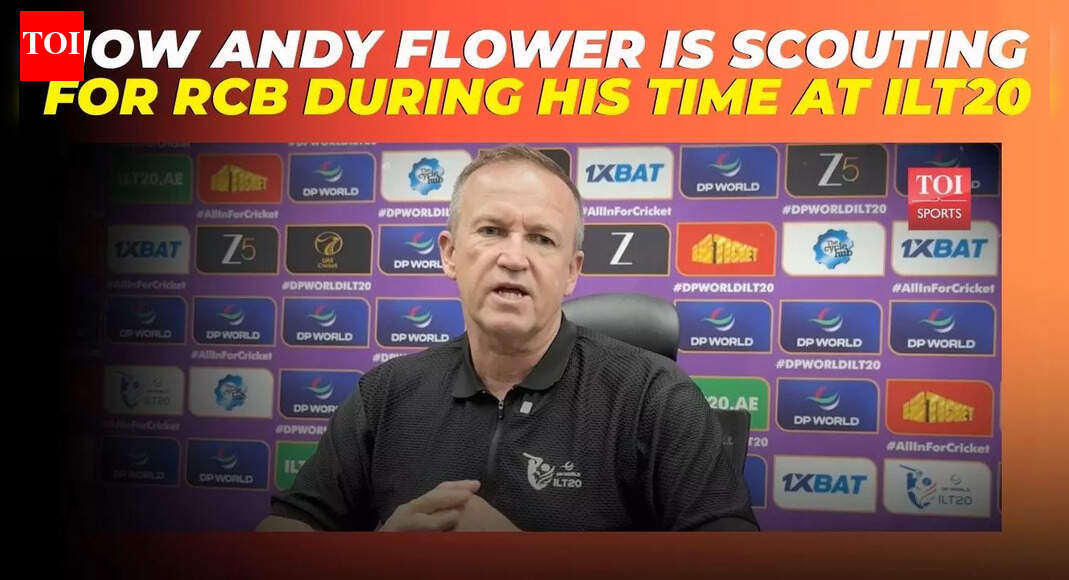 Andy Flower reveals how he is scouting for RCB | Massive role of ILT20