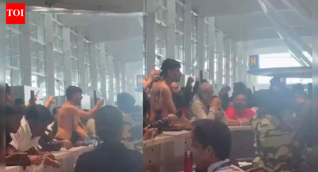 'Will undress on your counter’: Flyer threatens to remove clothes amid IndiGo cancellations - watch