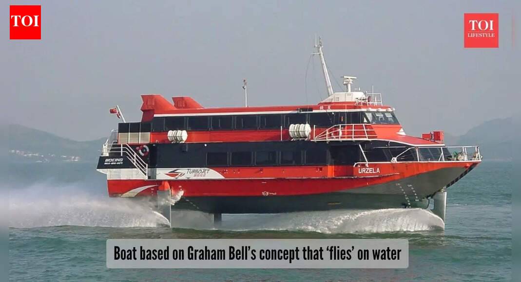 Boats that fly over waves? Alexander Graham Bell’s vision makes it possible