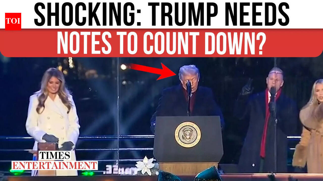 Trump Sparks Online Frenzy After Needing Notes To Count Backwards At ...