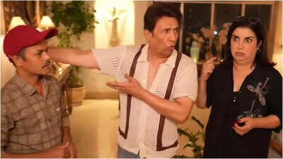 Farah Khan tells her cook Dilip 'JYADA UDD MAT' in front of Shekhar Suman as the actor lauds his hard work