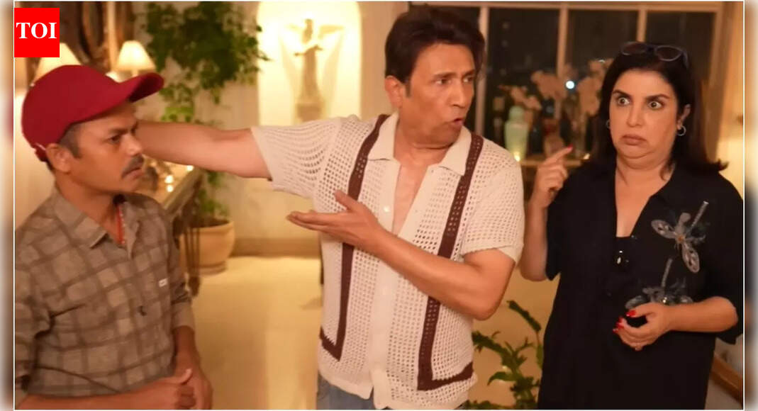 <div>Farah tells cook Dilip 'JYADA UDD MAT' in front of Shekhar Suman</div>