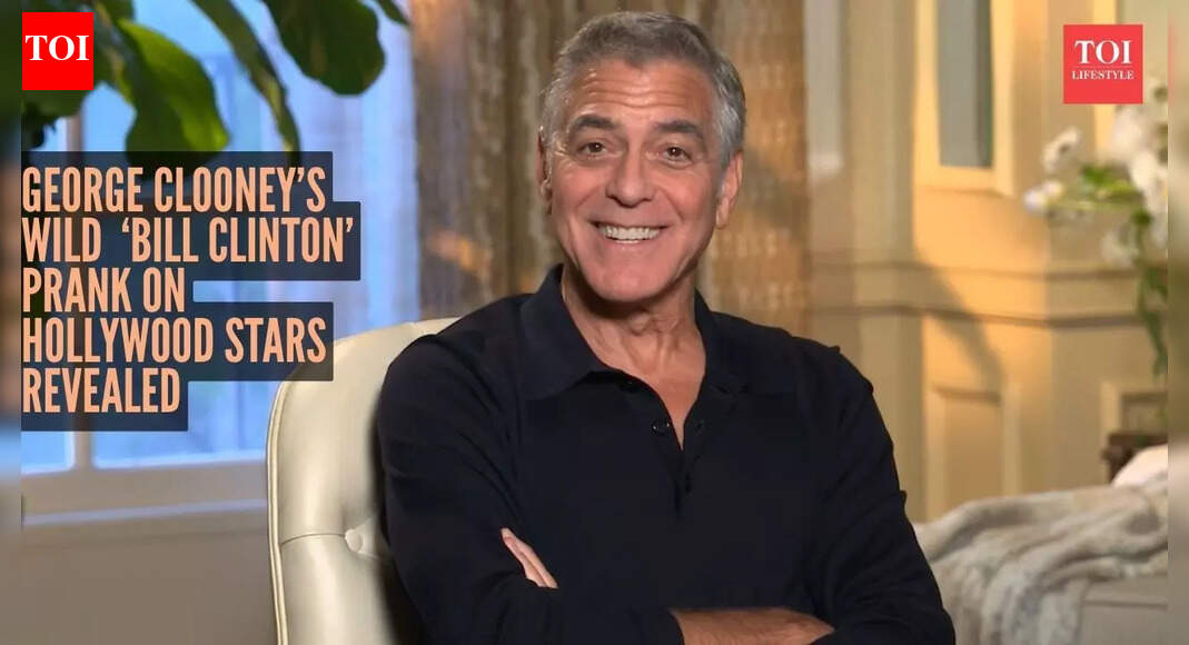 George Clooney reveals 'Bill Clinton' prank that fooled Hollywood for years