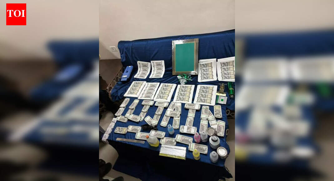 Fake currency printing unit busted, two arrested | Indore News - The ...