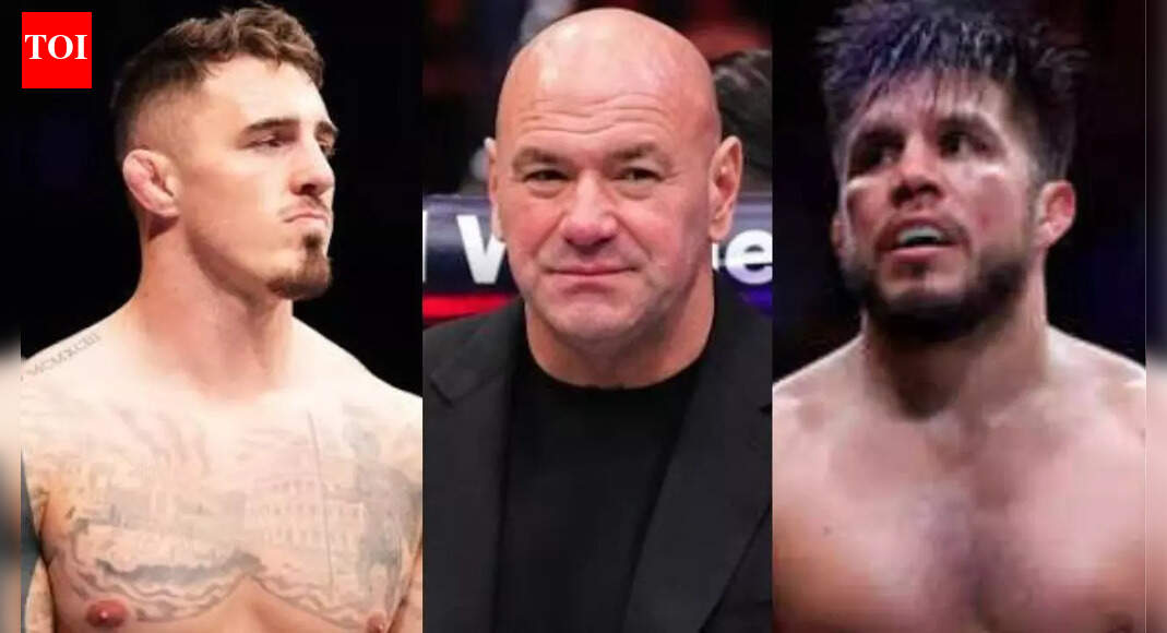 Tom Aspinall pulled into heated UFC clash as Dana White and Henry Cejudo trade sharp words over eye-poke incident