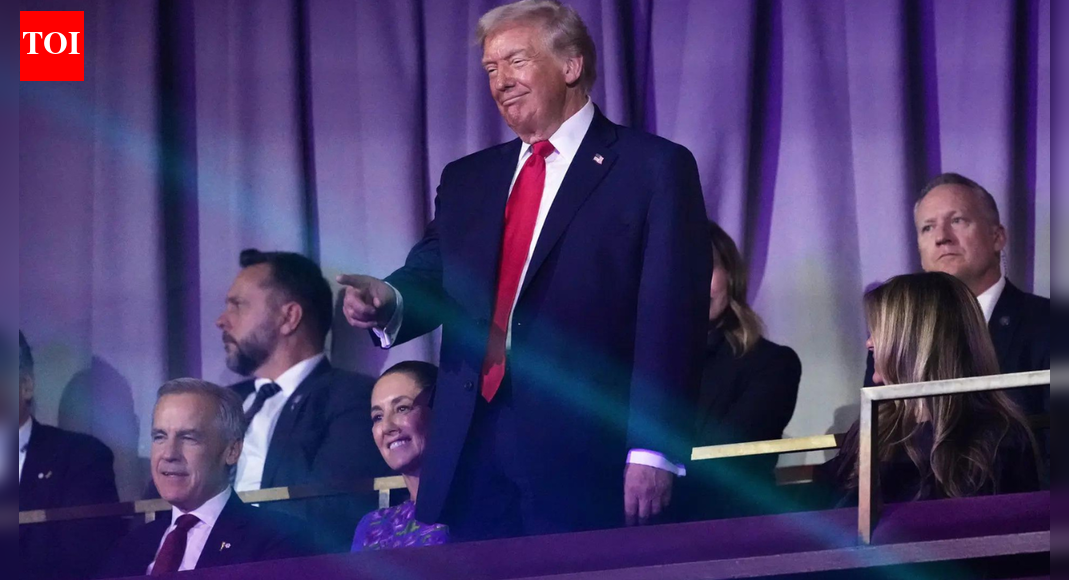 FIFA World Cup draw: Donald Trump kicks off the event with his signature ‘YMCA’ dance - watch