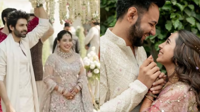 Kartik Aaryan’s sister Kritika gets married to pilot Tejashwi Singh, actor shares emotional VIDEO with song ‘Tera Yaar Hoon Main’