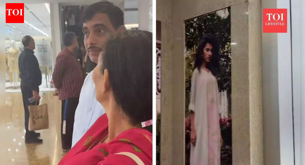 Watch: The internet can’t get over this model’s parents seeing her billboard for the first time