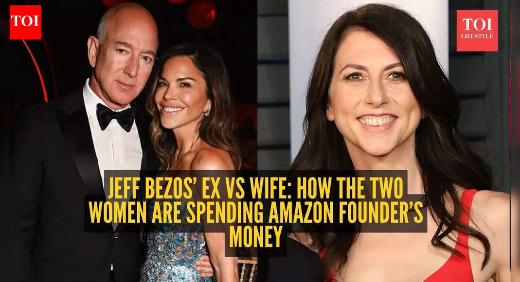 Jeff Bezos’ ex-wife MacKenzie Scott vs current wife Lauren Sánchez: The jaw-dropping ways both women are spending his fortune