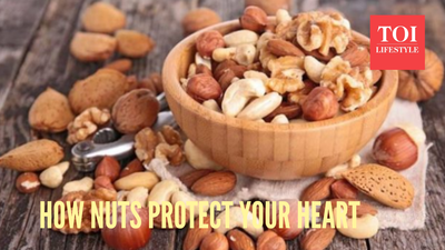 Nutrition fact of the day: A handful of nuts daily can reduce the risk of heart disease by up to 30%