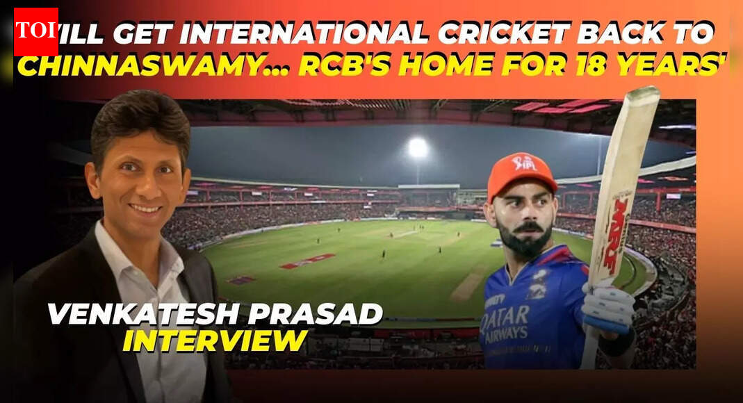 Need to get international matches back... Bengaluru fans unhappy with RCB chatter: Venkatesh Prasad