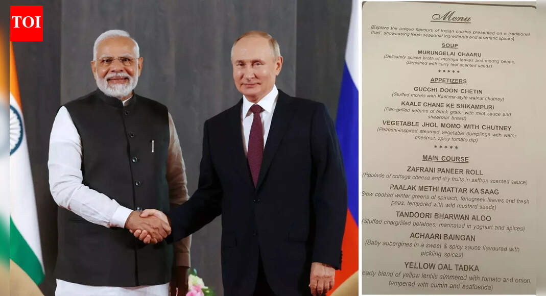 Putin hosted with Indian winter superfoods: A closer look at the state dinner menu