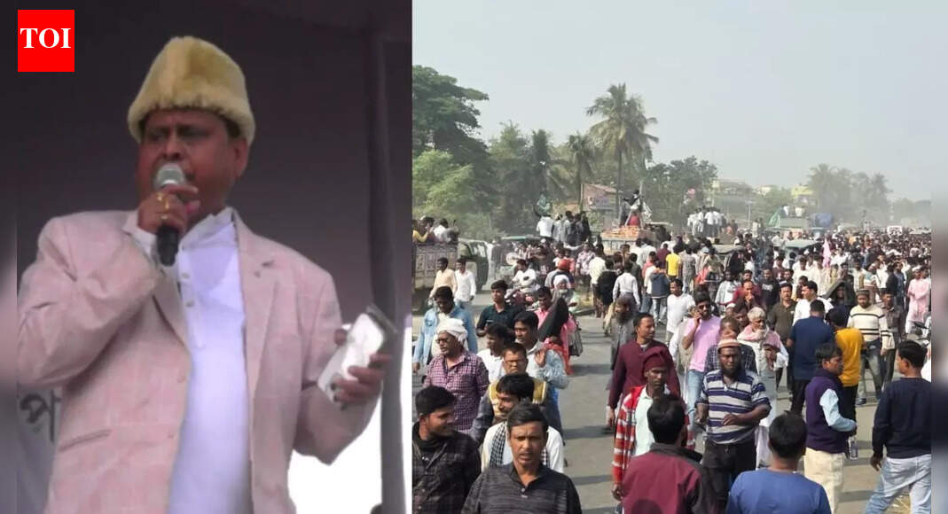 'Biryani for 40k’: Suspended TMC MLA lays ‘Babri Masjid’ foundation; heavy security posted