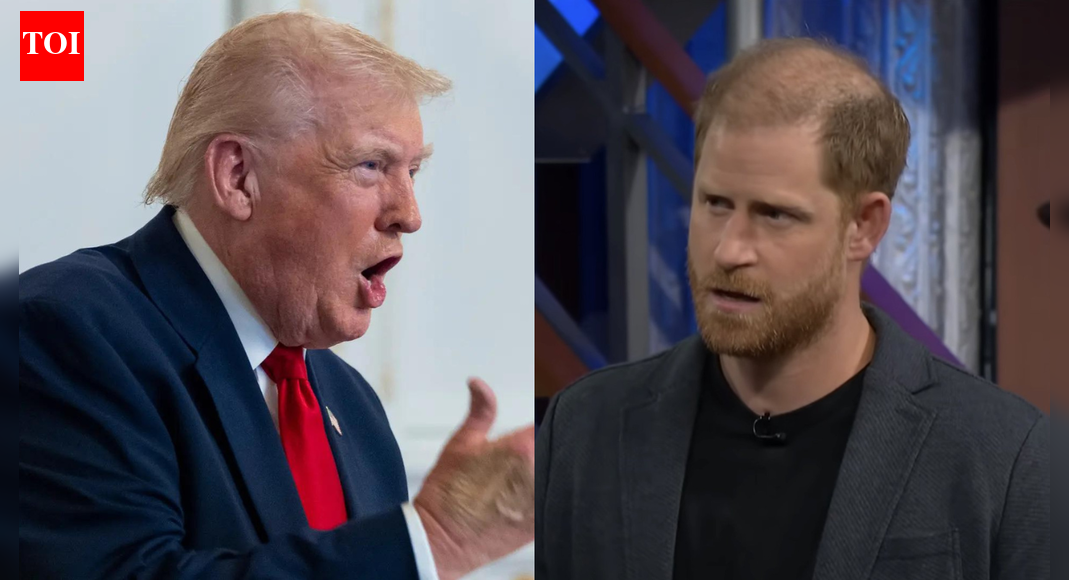 <div>'I heard you elected a king?': Prince Harry takes a jibe at Trump on the 'Late Show' with Stephen Colbert</div>