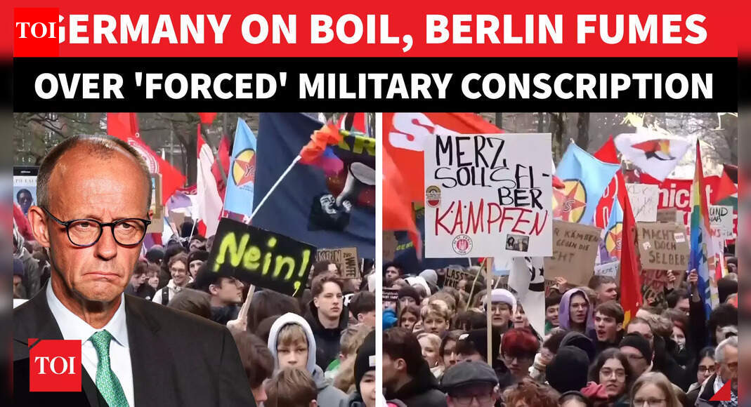 Conscription Chaos Grips Germany: Berlin Erupts In Protest As Students Refuse Military Services