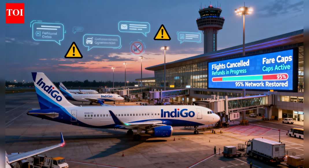 IndiGo chaos day 5: Over 800 flights cancelled even as airline claims 95% network connectivity restored - top developments