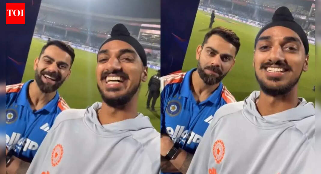 IND vs SA: Kohli roasts Arshdeep after ODI series win over South Africa - Watch