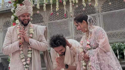 Kartik Aaryan pens emotional note as sister Kritika Tiwari marries Tejashwi Singh in intimate Gwalior ceremony, 'Seeing my kiki as a bride felt like...'
