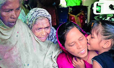 Joy for 1 family, agony for another: Sunali back, cousin Sweety still trapped in Bangladesh
