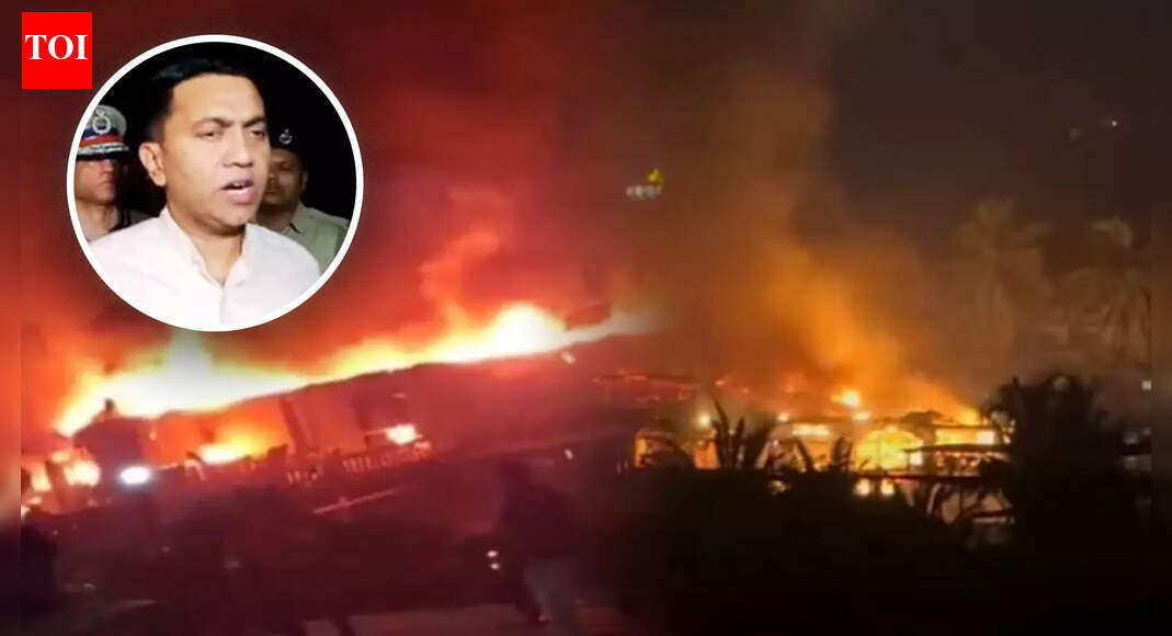 Goa: 23 Killed In Arpora Nightclub Fire; Cylinder Blast Suspected, CM Sawant Vows Strict Action