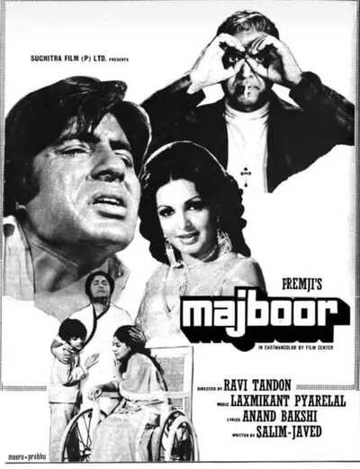 Raveena Tandon remembers Ravi Tandon's classic as Amitabh Bachchan's 'Majboor' completes 51 years